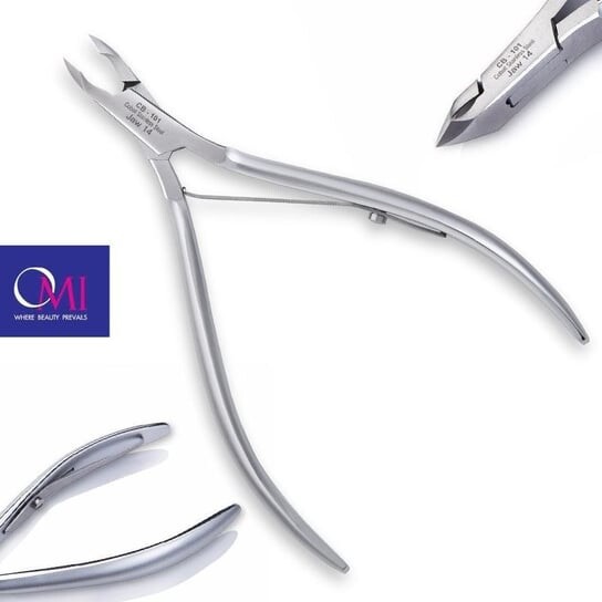 Щипцы для кутикулы Omi Pro-Line Cb-101, 12/4 мм, коробчатое соединение Xx — фото 3