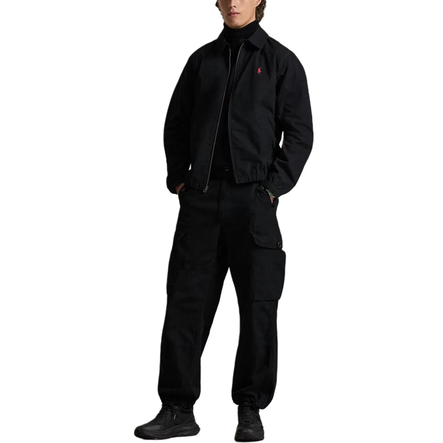 Зип-куртка Polo Ralph Lauren, Black — фото 4