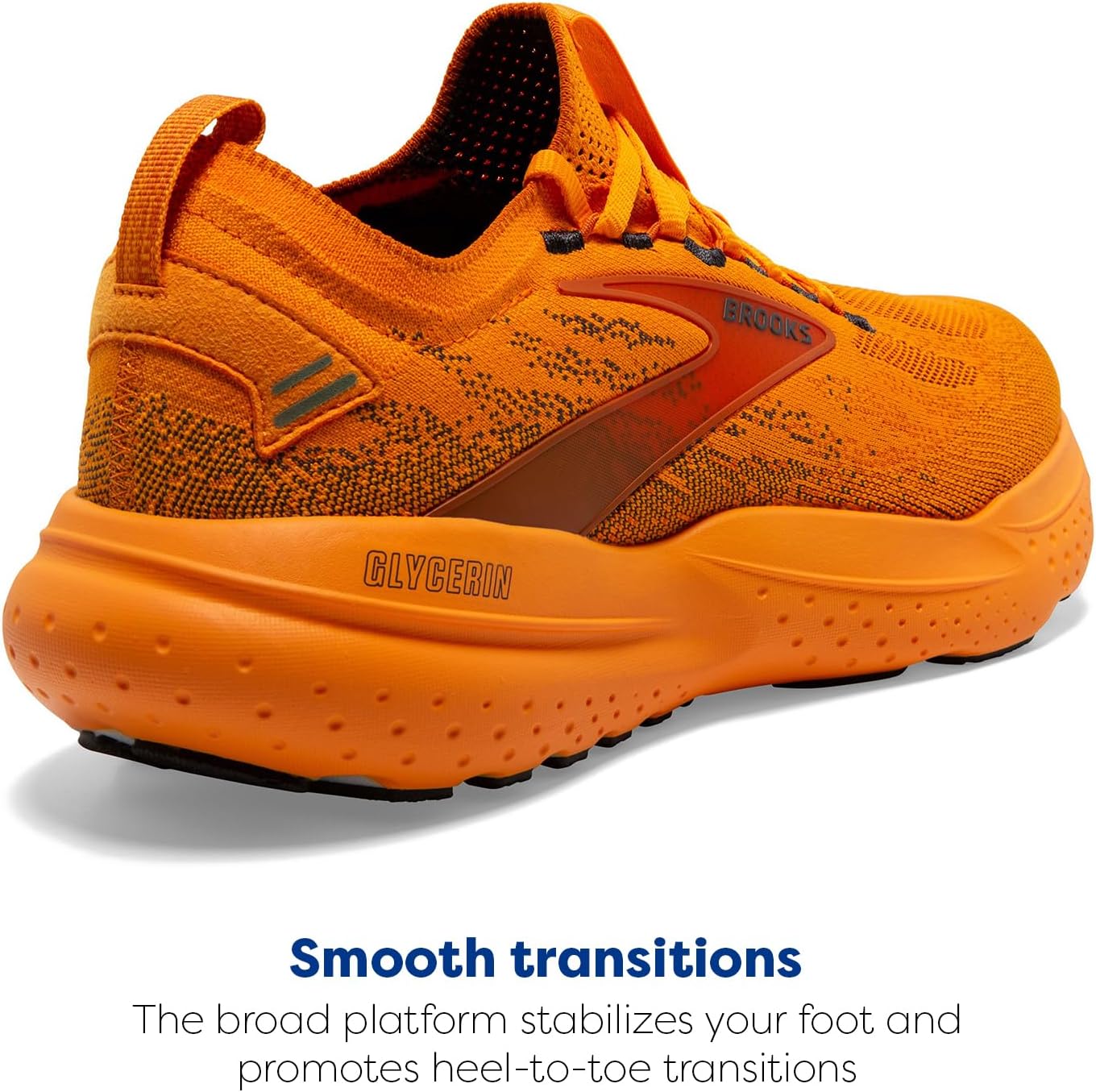 Мужские кроссовки Brooks Glycerin 21 Neutral для бега, Carrot Curl/Autumn Maple — фото 3