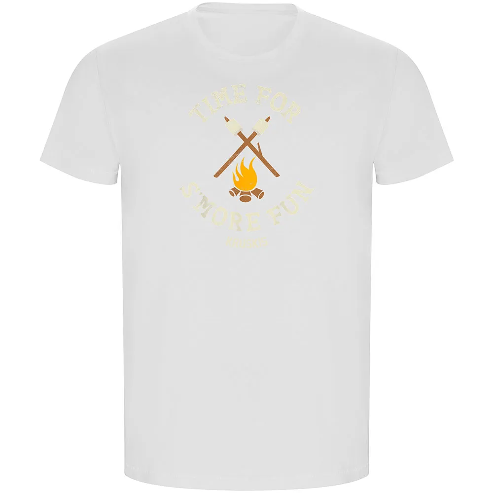 

Футболка с коротким рукавом Kruskis Time For More Fun ECO, белый