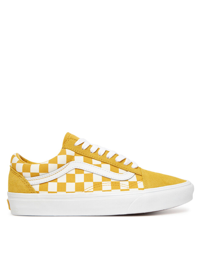 Тканевые кеды Old Skool Checkerboard VN000DB3ZX71 Vans, желтый