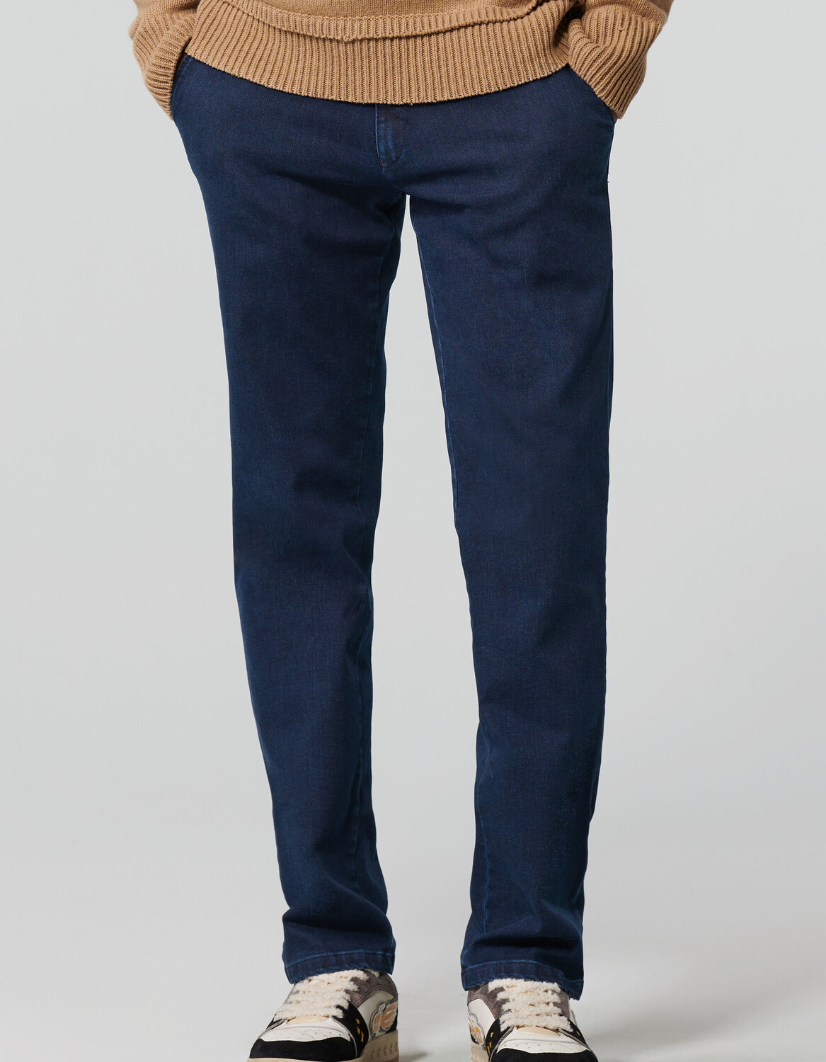 

Брюки чинос Meyer Hose Baumwoll Lyocell Denim, цвет Dark Blue