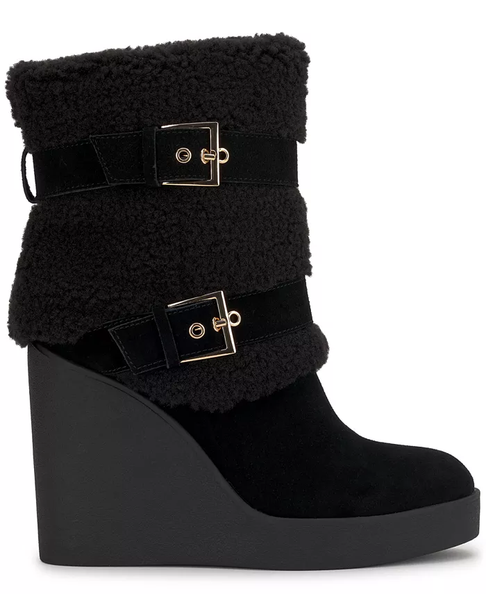 Женские уютные ботильоны Meztyn на платформе Jessica Simpson, черный — фото 2