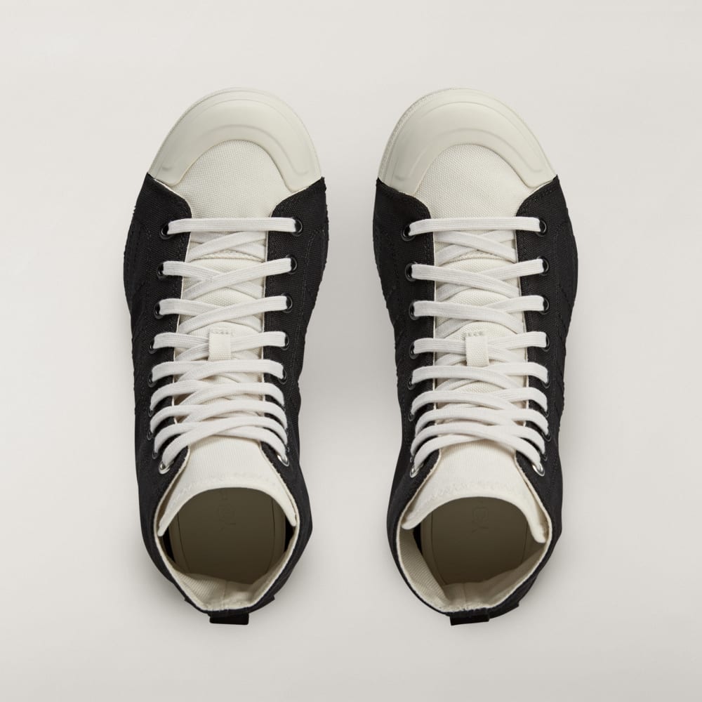 Высокие кроссовки Adidas Y-3 Nizza Hi, цвет Orbit Grey/Orbit Grey/Black — фото 3