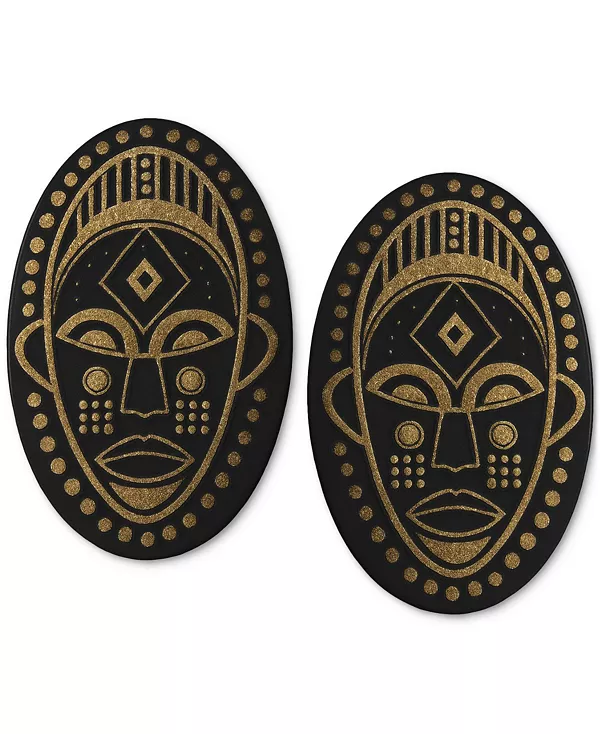 

Серьги-Гвоздики «Афия» Swanky Designs, black