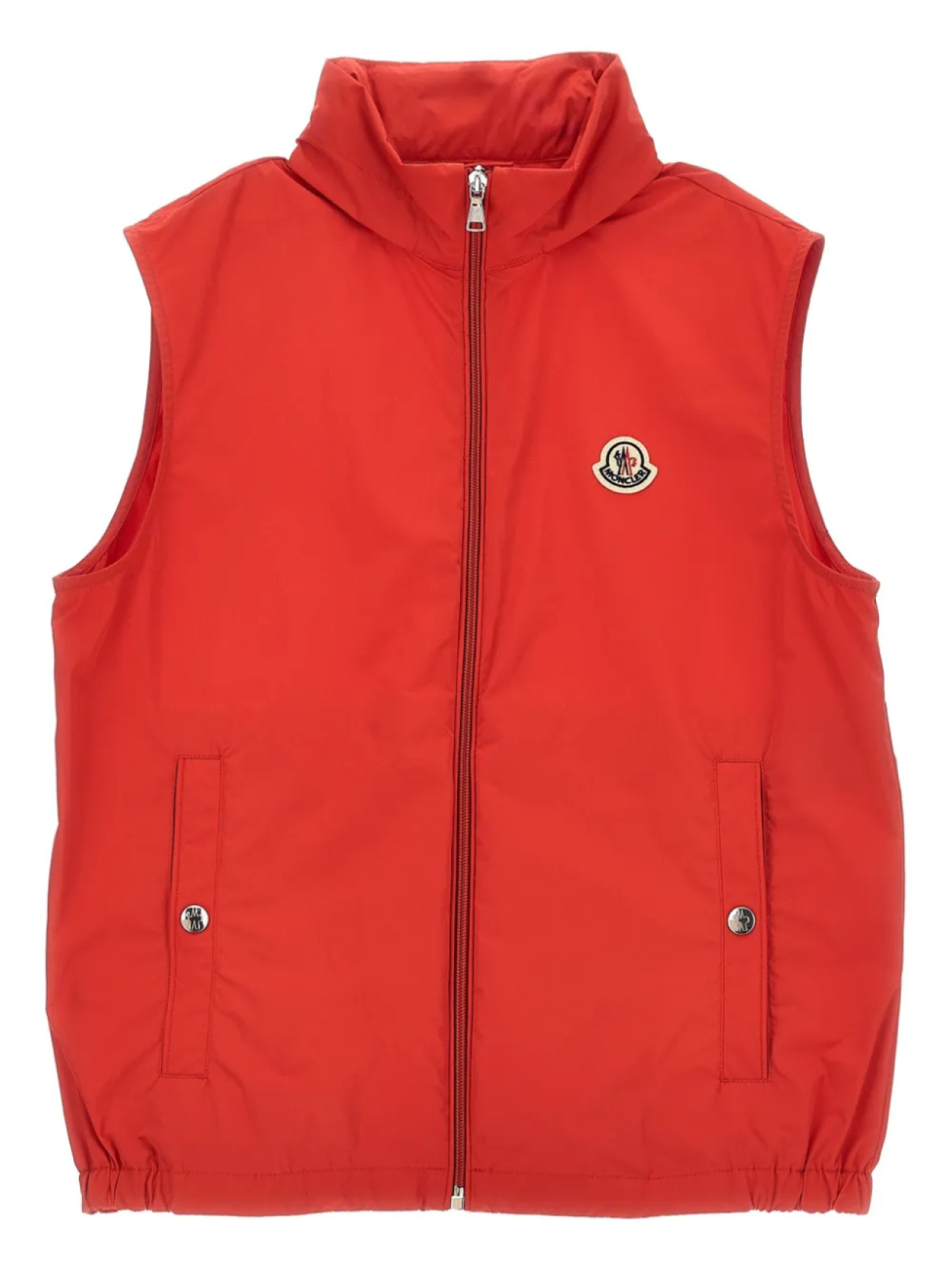 

Жилет Zene с капюшоном Moncler Enfant, красный
