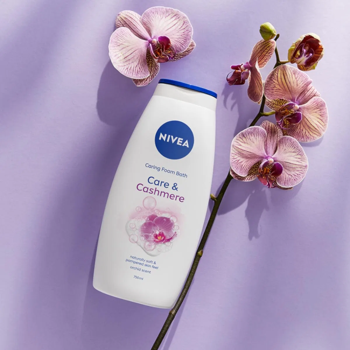 Гель для душа и шампунь «Care & Cashmere» 2 в 1 от Nivea, 750 мл Nivea — фото 3