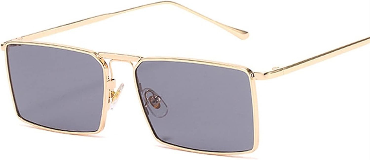 

GAOXIN — модные декоративные солнцезащитные очки в маленькой оправе для мужчин и женщин, для защиты от солнца на открытом воздухе, на пляже и в отпуске (Цвет: F, Размер: Средний), F