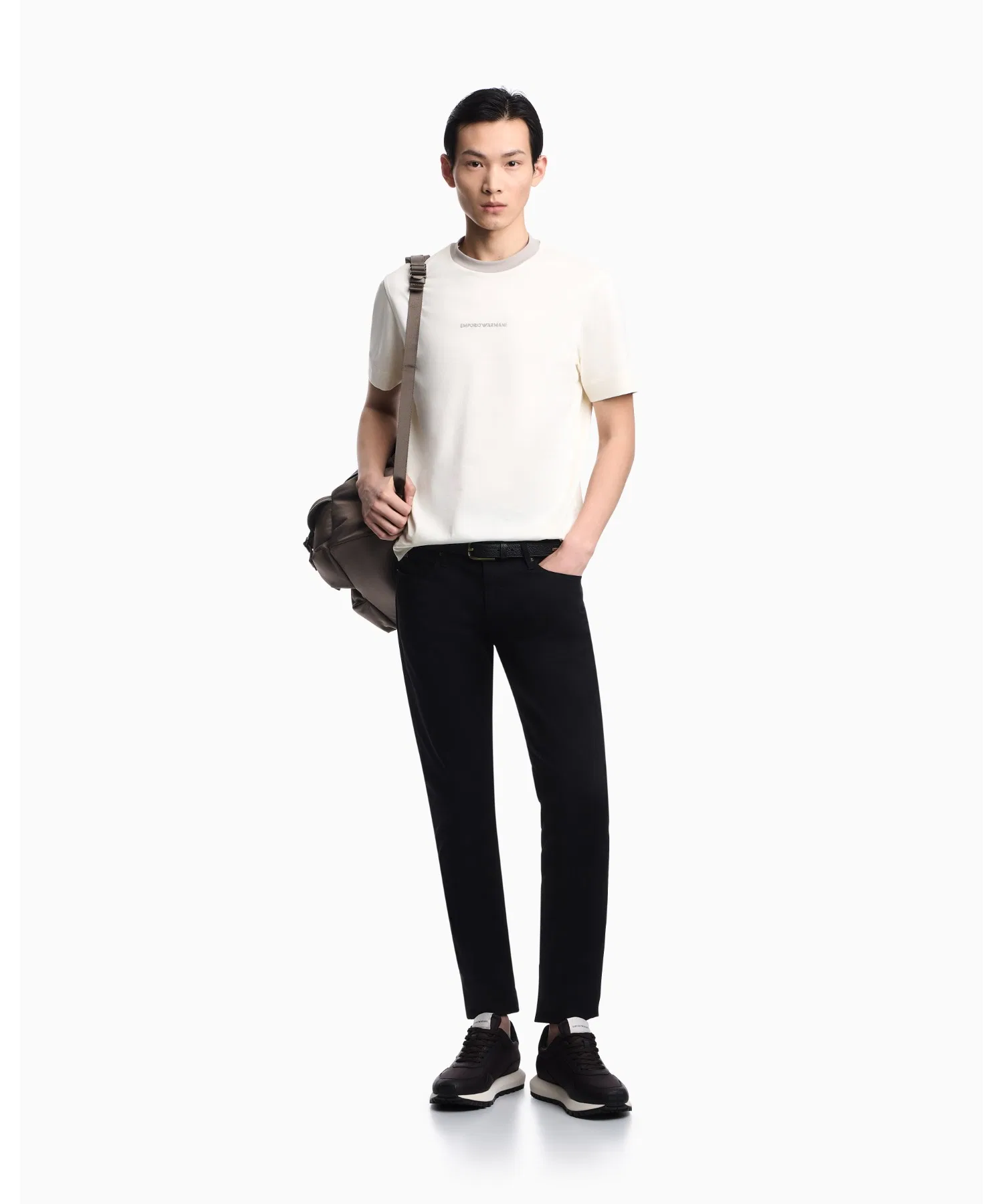 Мужская футболка EMPORIO ARMANI CROSS — фото 4