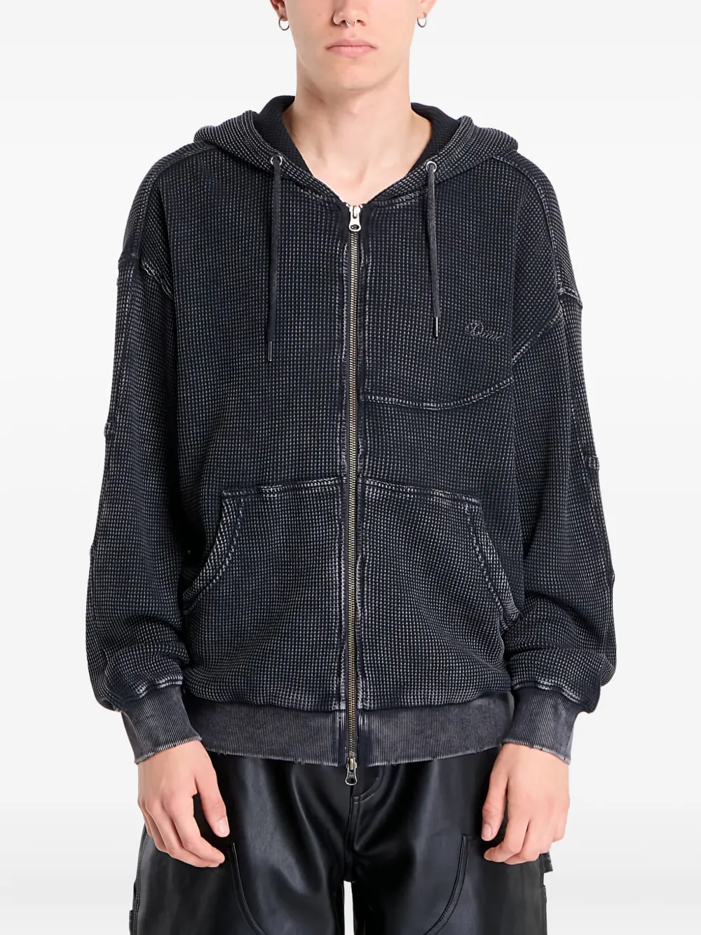 

Худи Premium Waffle dime, черный