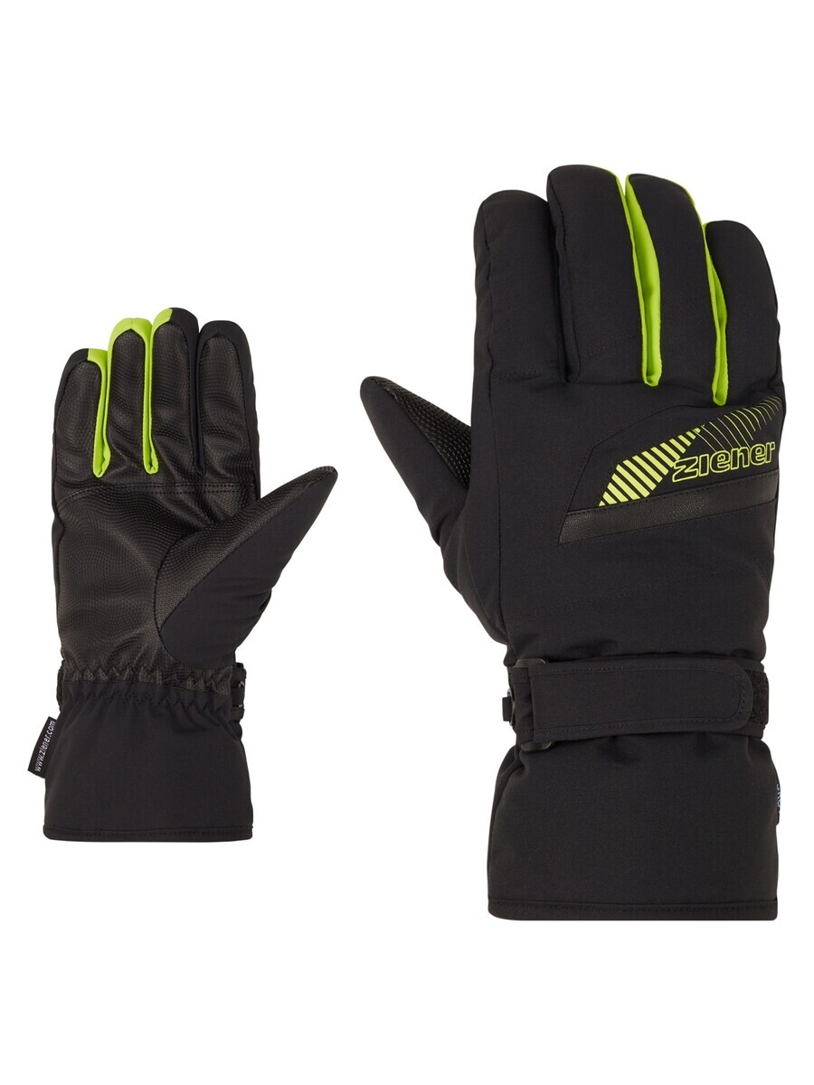 

Перчатки ZIENER Athletic Gloves GORDANUS AS(R), цвет lime/black