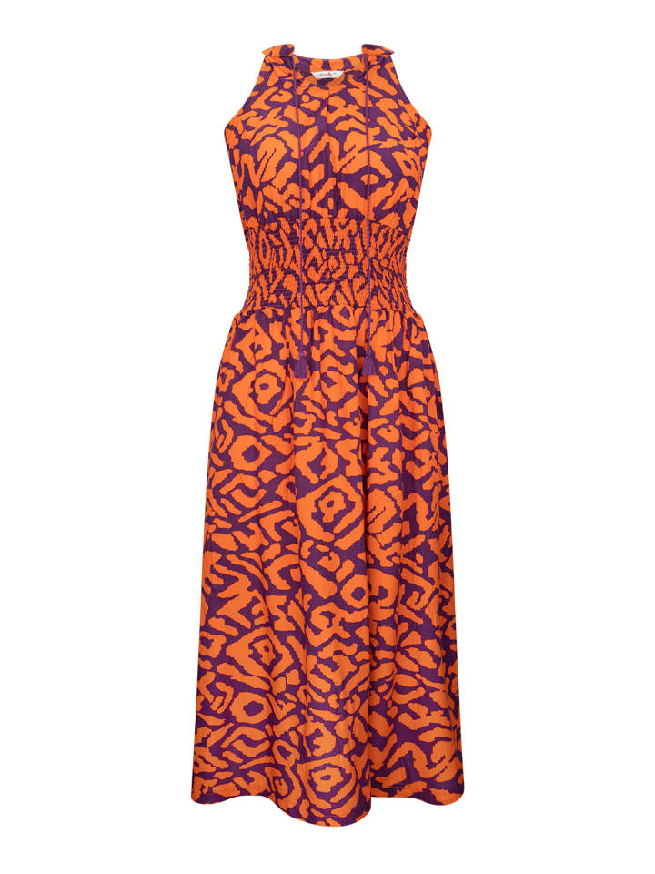 

Goldenbay Длинное платье, женское платье оранжевого цвета