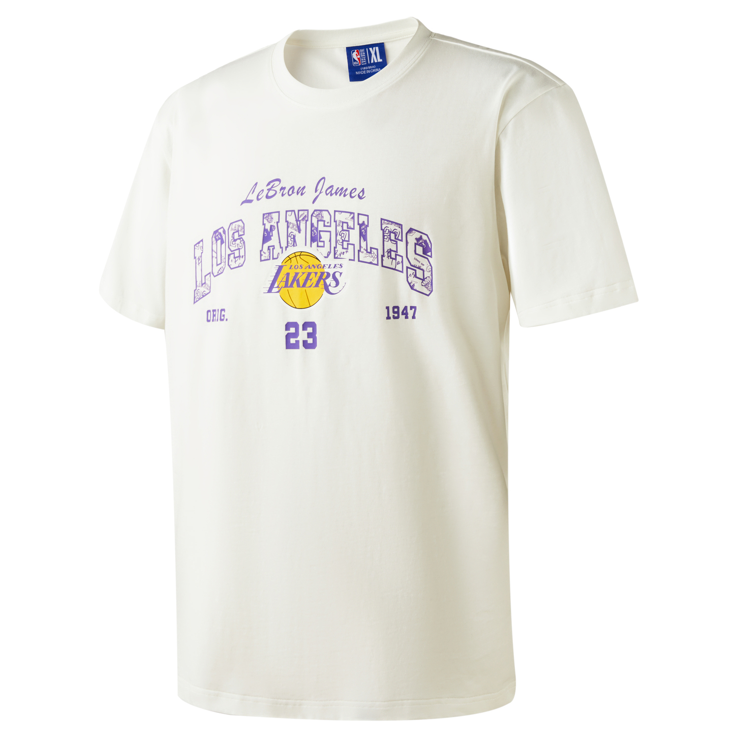 

Футболка Team Unisex белая NBA