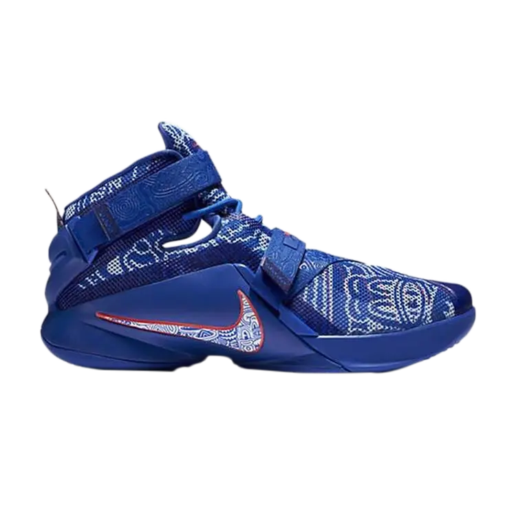 

Кроссовки Nike LeBron Soldier 9 LE 'Freegums - Game Royal', синий