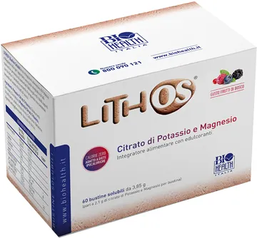 

Lithos Berries Добавка с цитратом калия и магния, 60 пакетиков