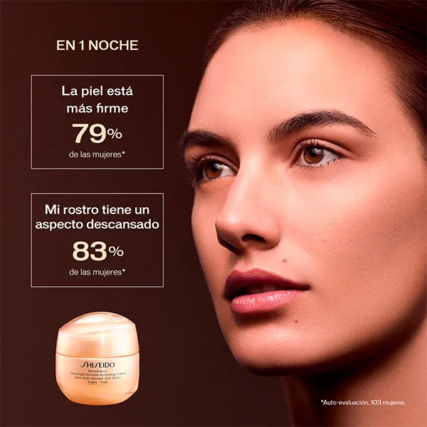 Сыворотка Shiseido — Ночной против морщин Benefiance Overnight Wrinkle Resisting Cream, 50 мл — фото 3