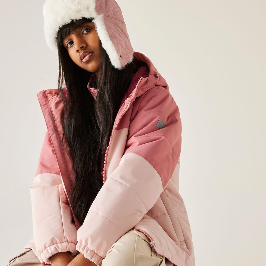 

REGATTA Lofthouse Прочная, утепленная стеганая куртка с капюшоном для детей