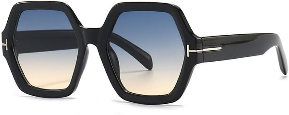 

Модные солнцезащитные очки Polygon 2027 для женщин, ретро-очки большого размера, женские очки с леопардовым принтом, мужские очки с защитой от УФ-излучения UV400 MTZJH, C6