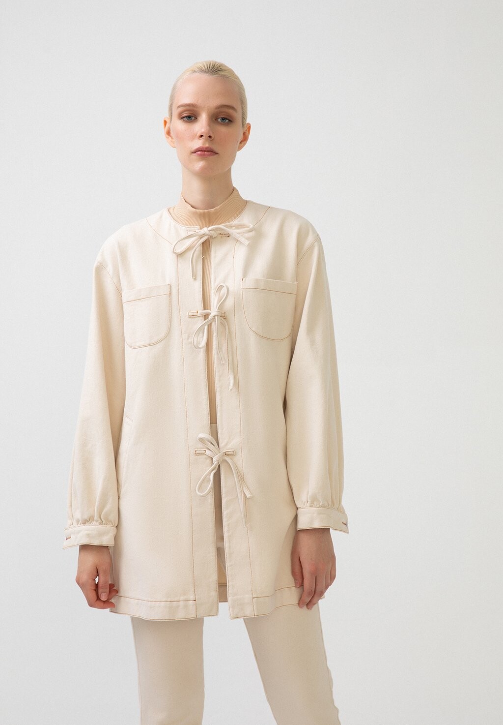

Джинсовая куртка Touché Privé POCKET DETAILED, цвет Beige, Серый, Джинсовая куртка Touché Privé POCKET DETAILED, цвет Beige