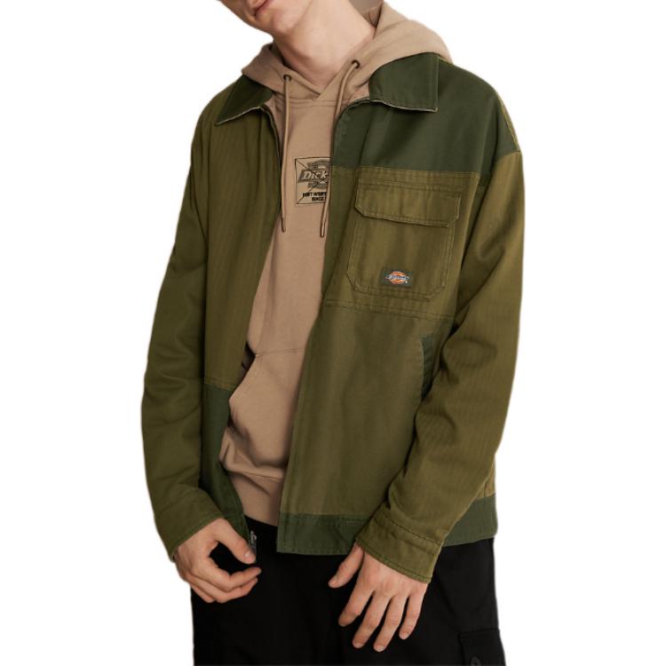 

Куртка мужская армейского зеленого Dickies, Зеленый, Куртка мужская армейского зеленого Dickies