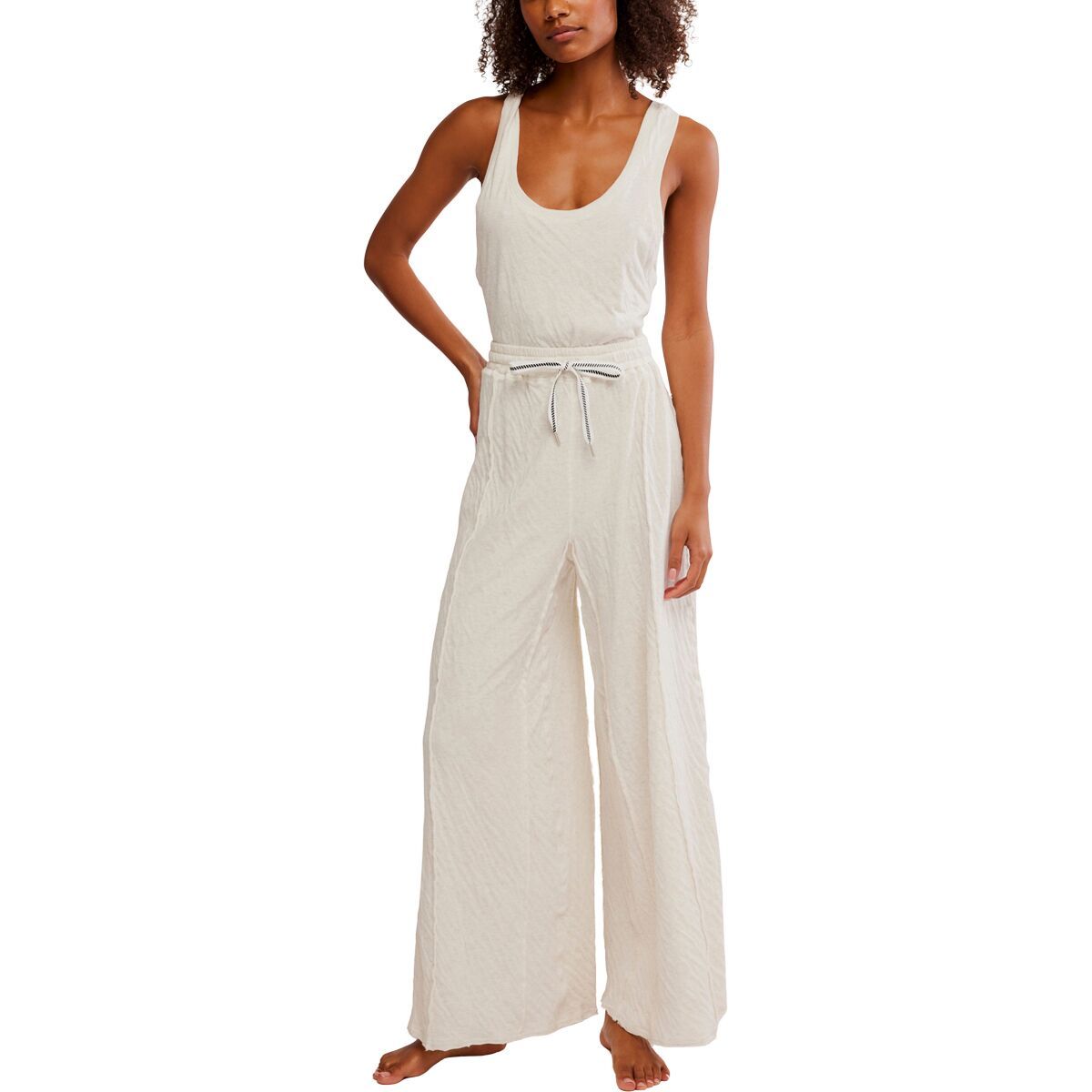 

Комбинезон Wait a Minute Free People, цвет oatmeal combo