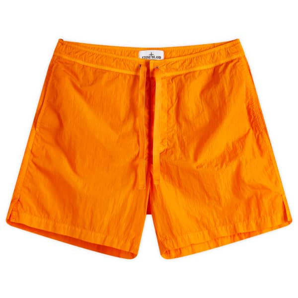 

Шорты для плавания Marina из блестящего нейлона Stone Island, синий