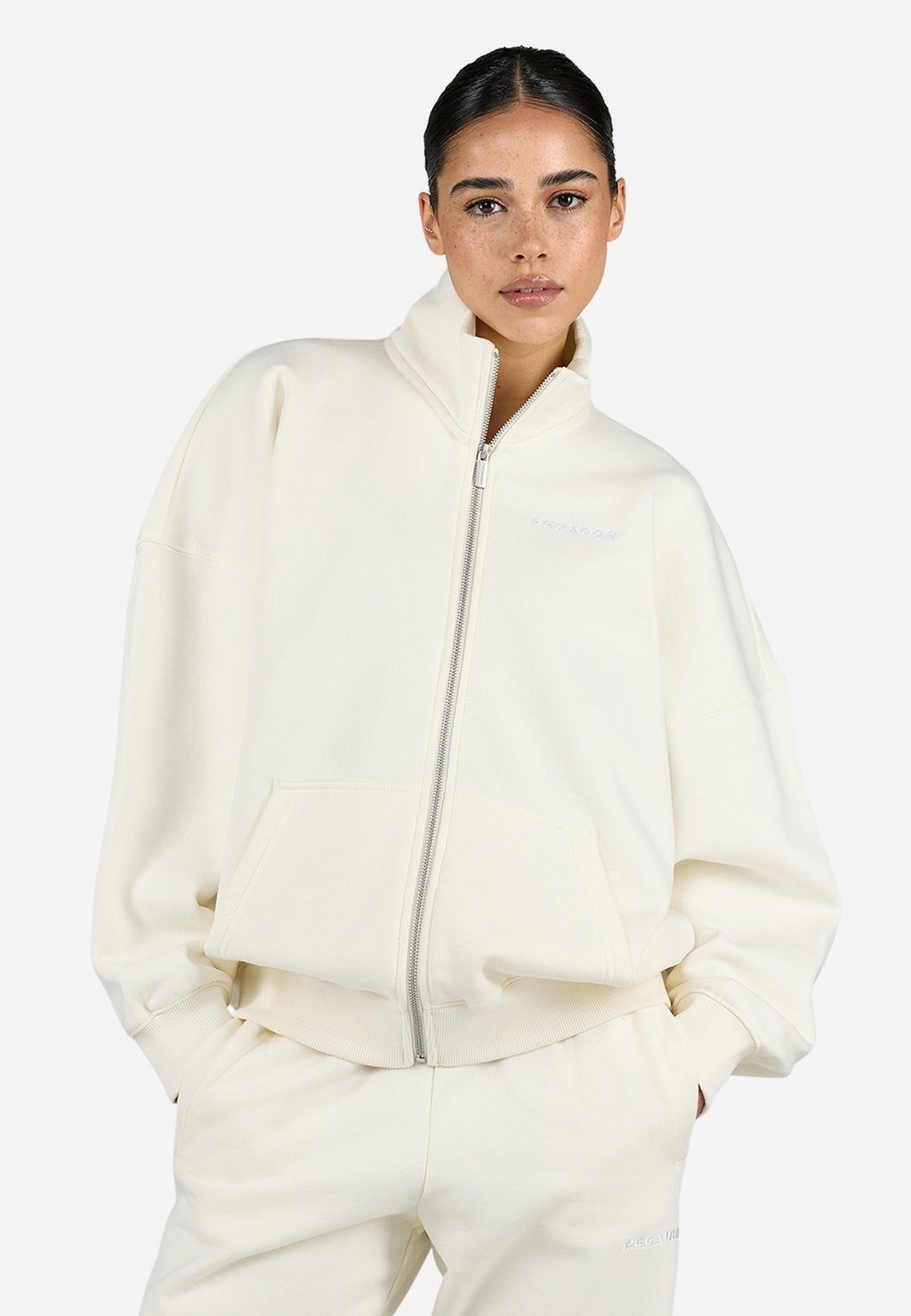 

Толстовка на молнии LILEA SWEAT TRACK JACKET Pegador, кремовый