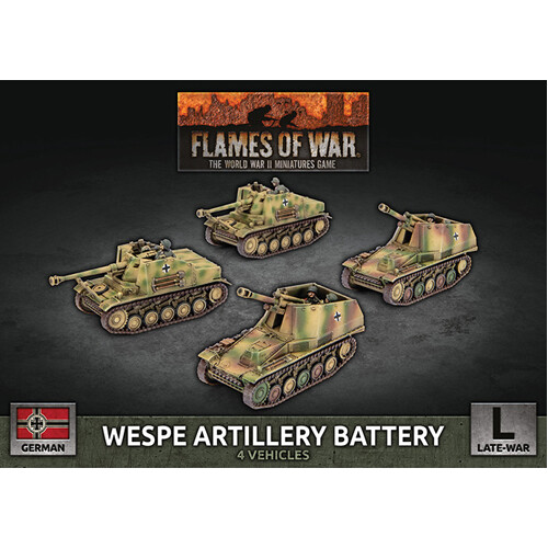 

Фигурки Wespe Artillery Battery (X4 Plastic)