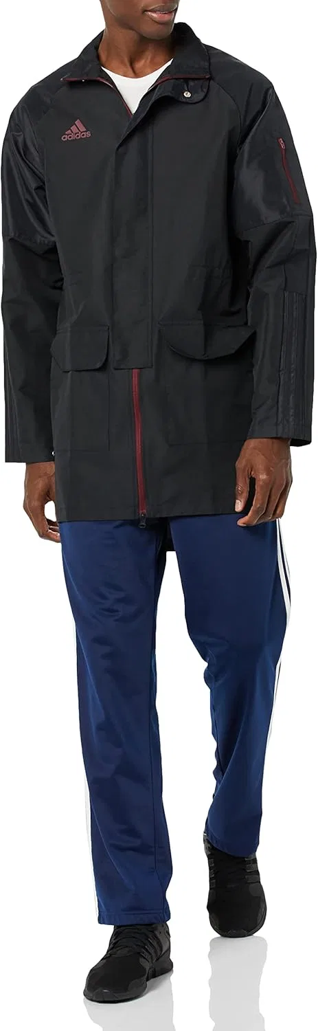 Куртка спортивная с утеплителем adidas, цвет Black