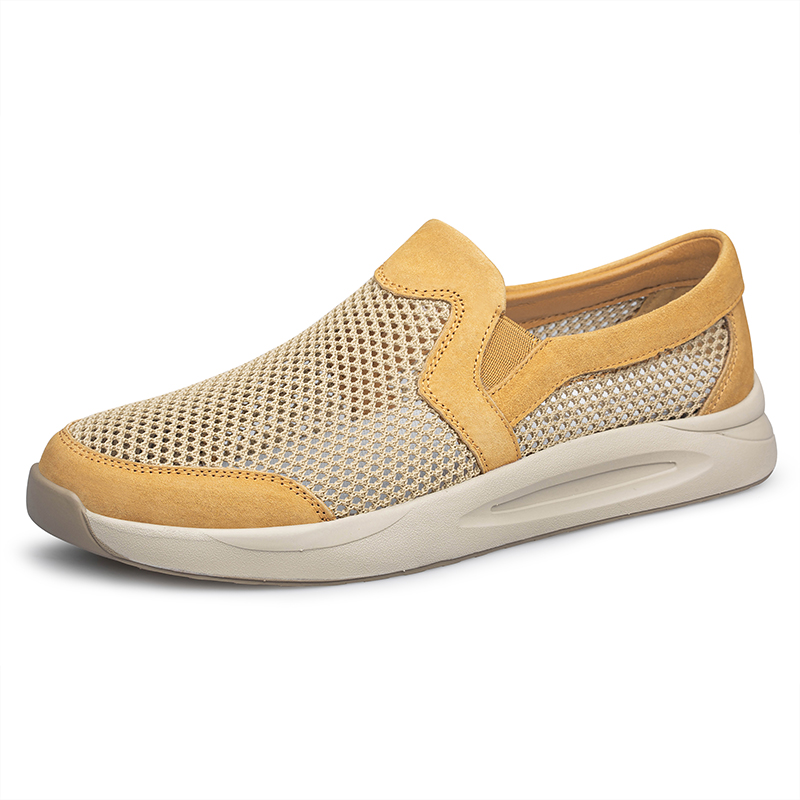

Низкие повседневные туфли мужские King Jinmai, Yellow