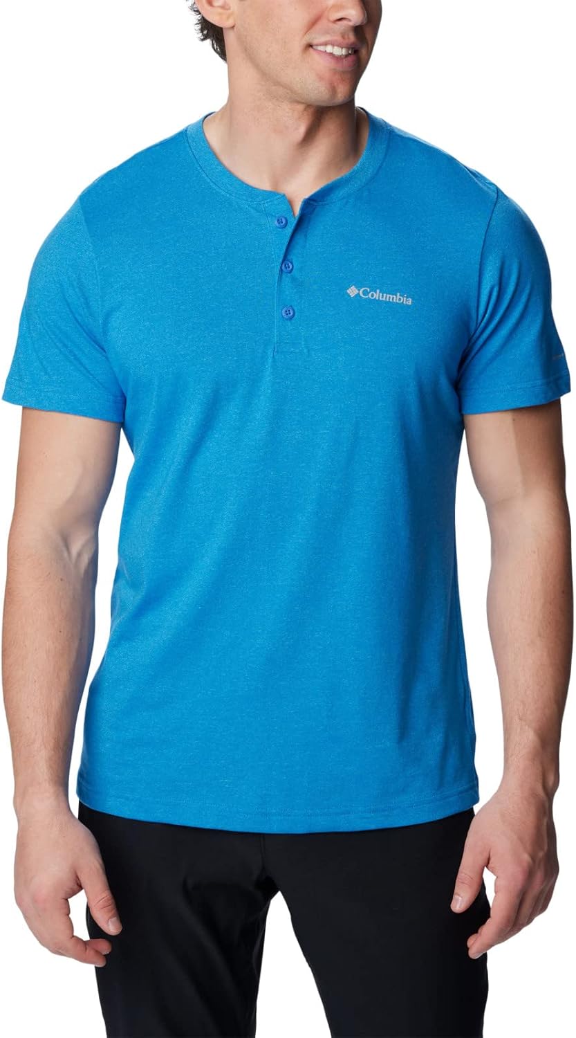 

Мужская футболка с коротким рукавом Columbia Thistletown Hills, Bright Indigo Heather, Фиолетовый, Мужская футболка с коротким рукавом Columbia Thistletown Hills, Bright Indigo Heather