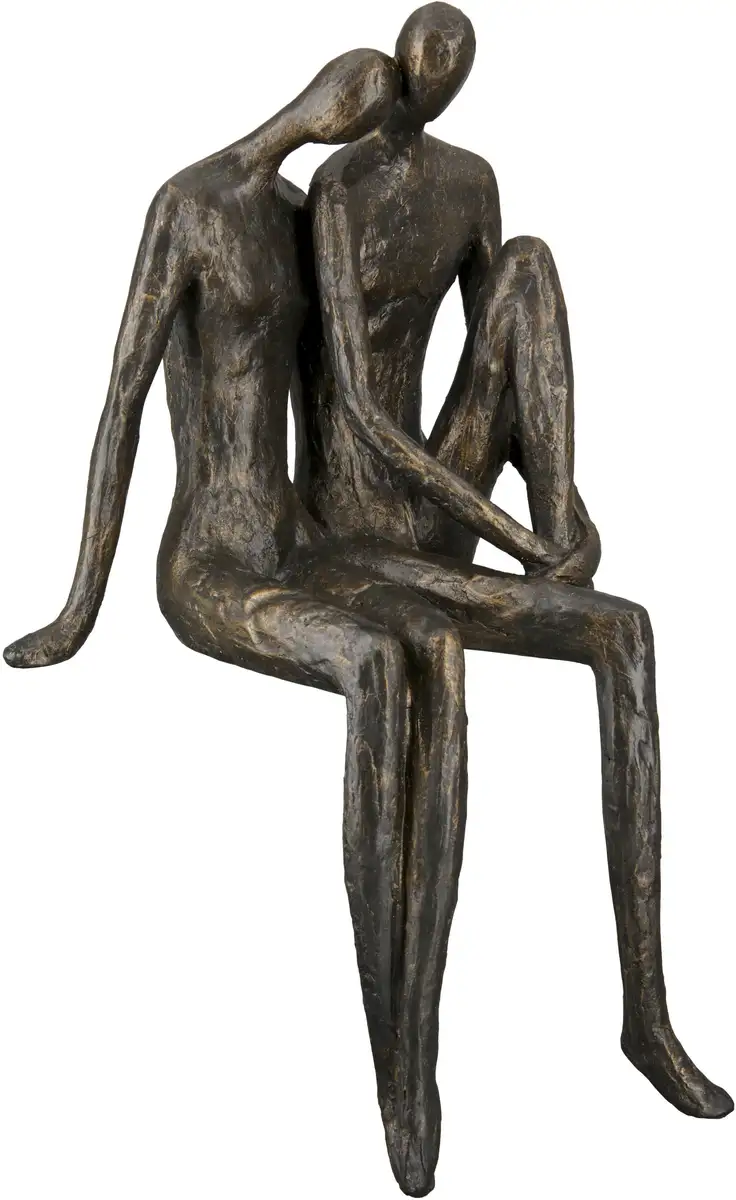 

Табурет Casablanca от Gilde "Sculpture XL Пара" Casablanca by Gilde 19х35х13 см, цвет bronzefarben