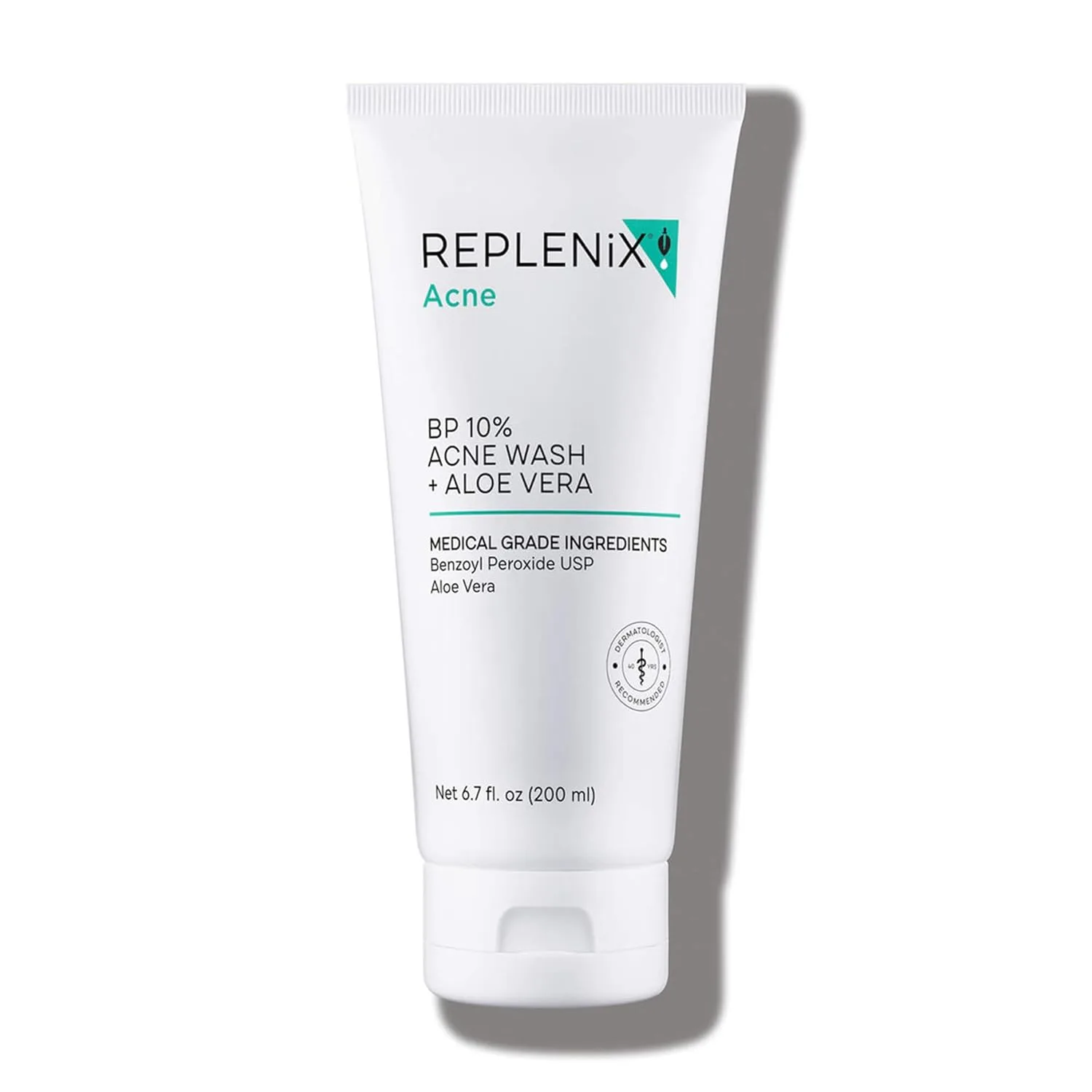Гель для умывания Replenix — BP Acne Face Wash, , нежирный очищающий гель с бензоил пероксидом для проблемной кожи, 200 мл