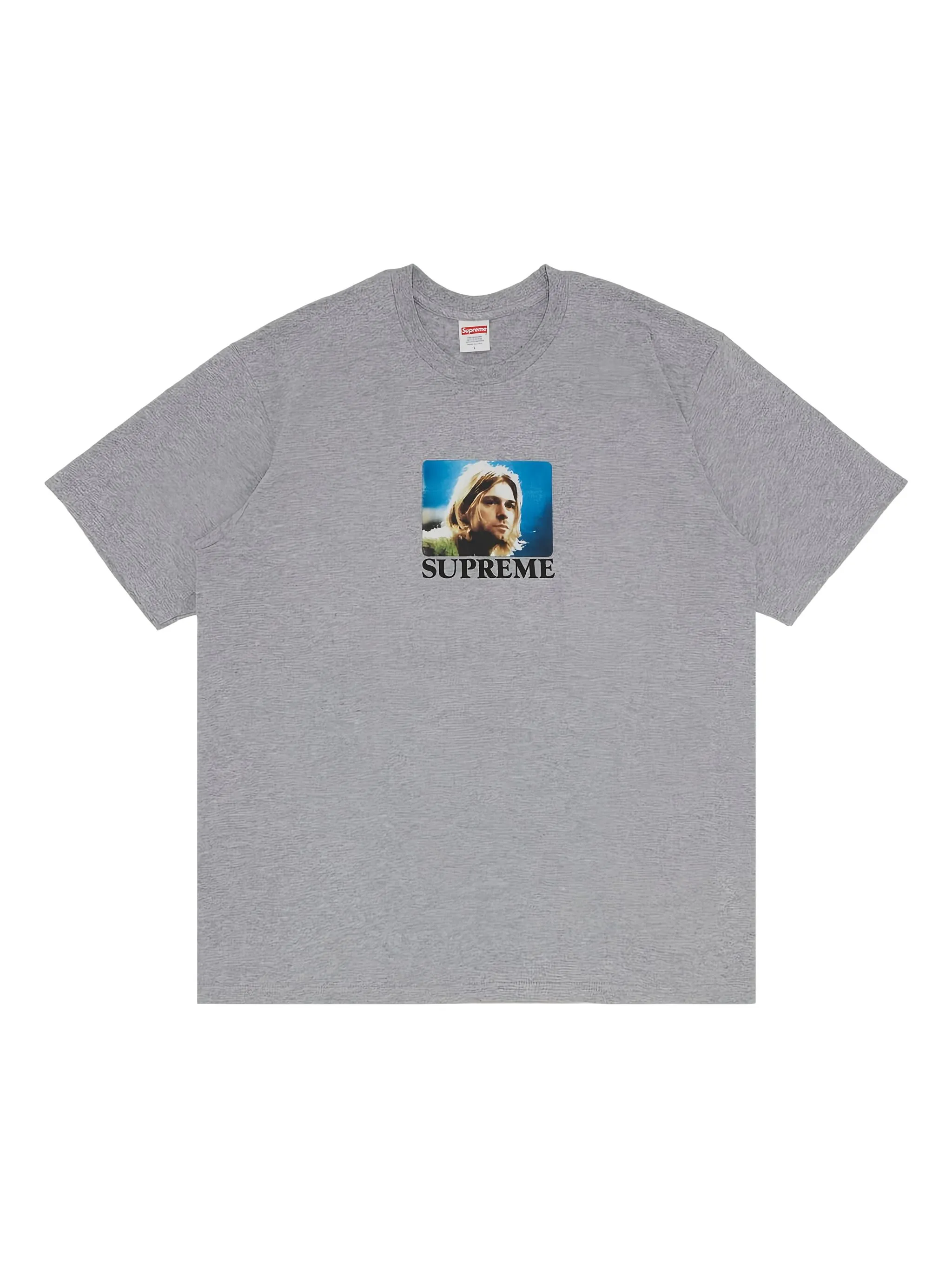 

Футболка Kurt Cobain Supreme, серый