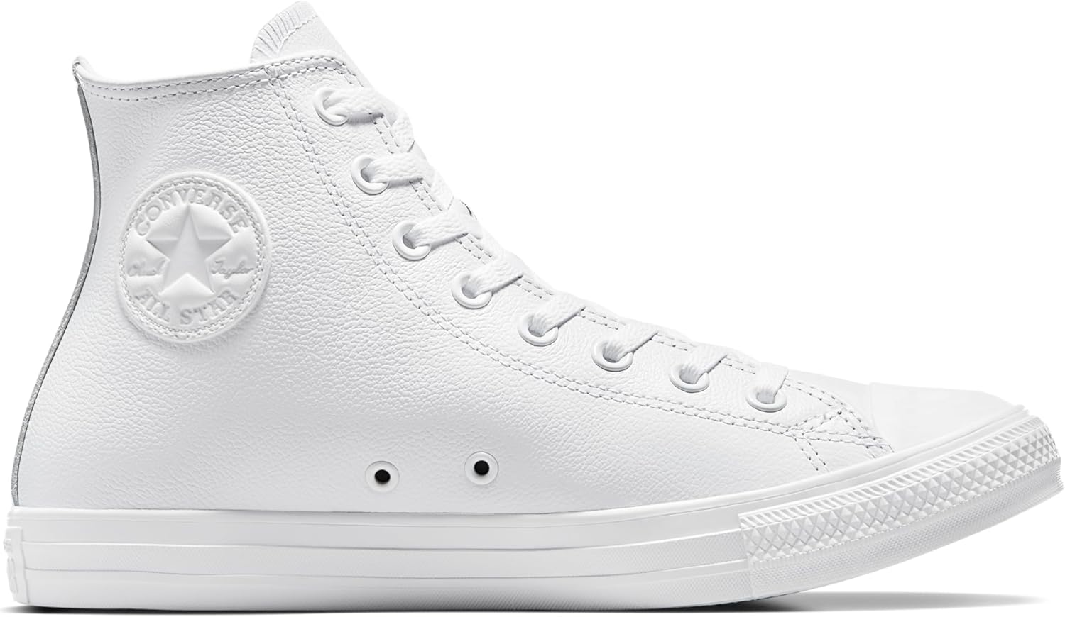 

Кроссовки Converse Unisex Adult Chuck Taylor All Star с высоким кожаным верхом, белый