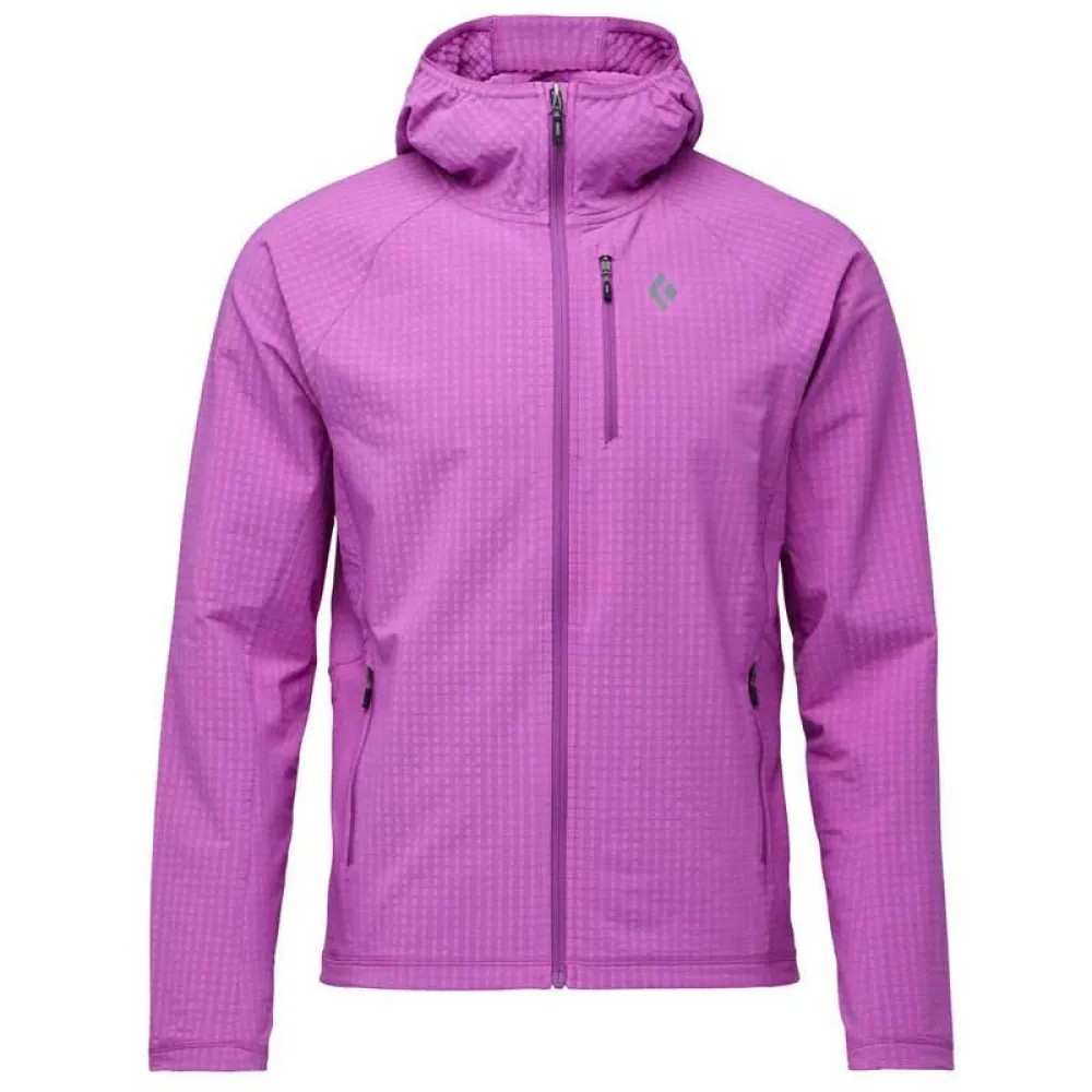 

Толстовка Black Diamond Coefficient Storm full zip, фиолетовый