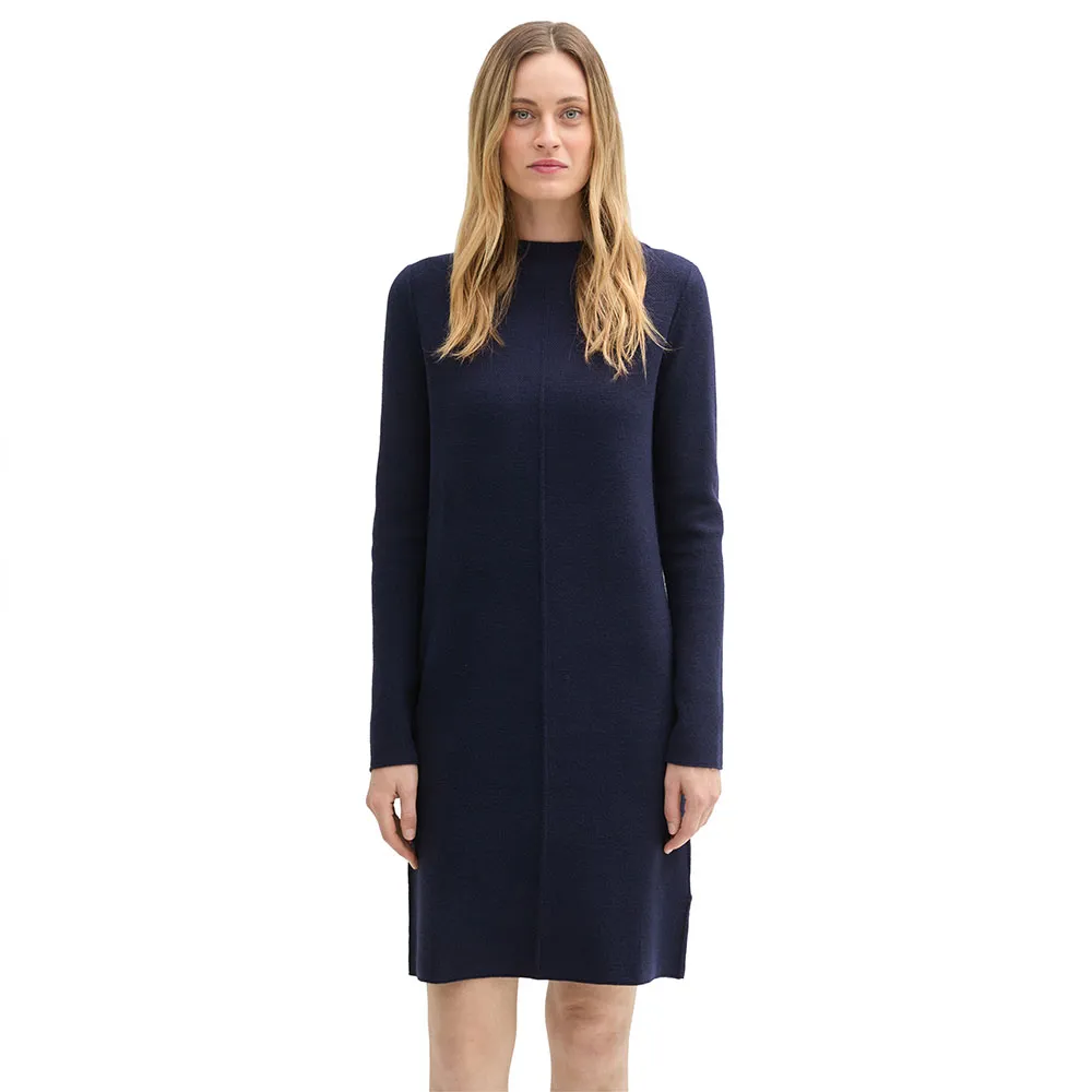 

Платье Tom Tailor Knitted Structured, синий