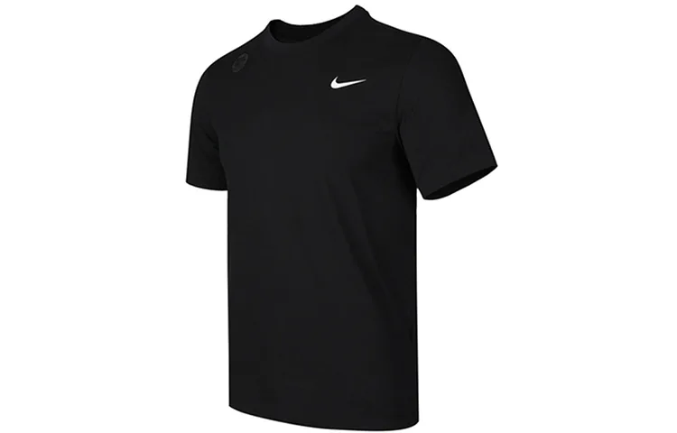 Nike Футболка dri fit мужская черная — фото 3