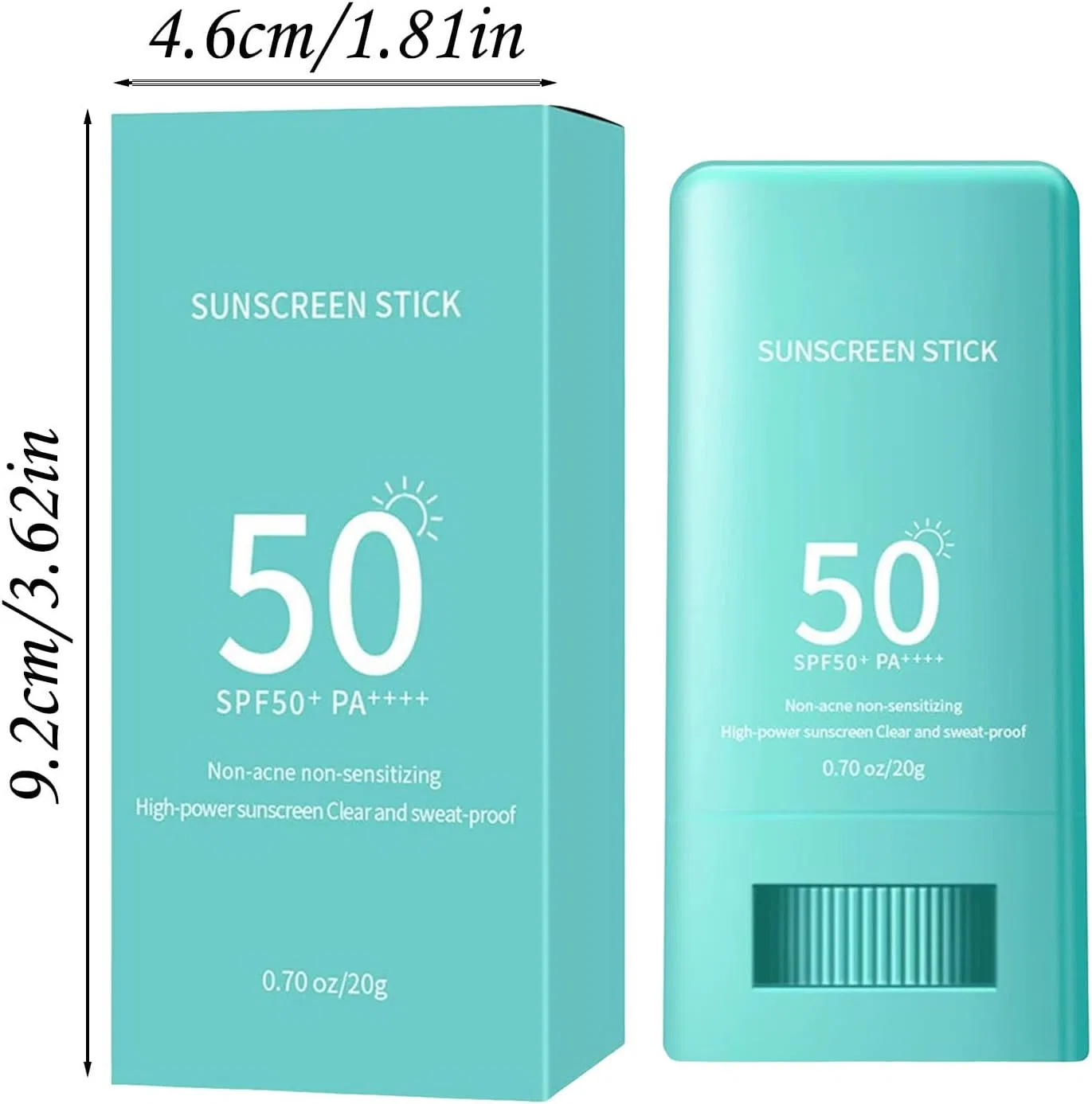 Солнцезащитный спрей для лица и тела, SPF50+ PA++++, водостойкий, бесцветный, Generic — фото 2