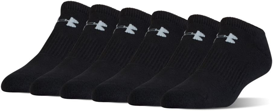 

Женские хлопковые носки Under Armour No Show, набор из нескольких пар, Black/Gray (6 Pairs)