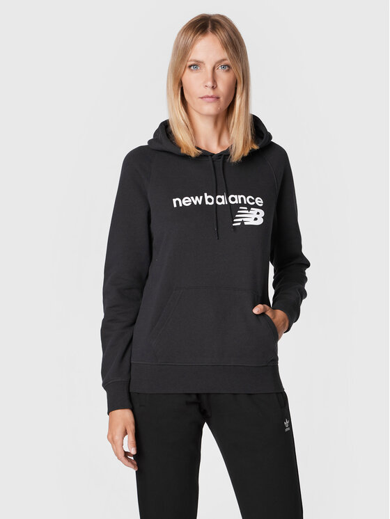 

Толстовка свободного кроя New Balance, черный