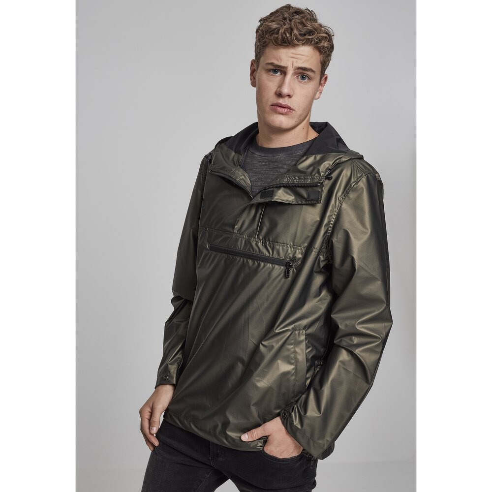 

Парка Urban Classics Light Pull Over, зеленый