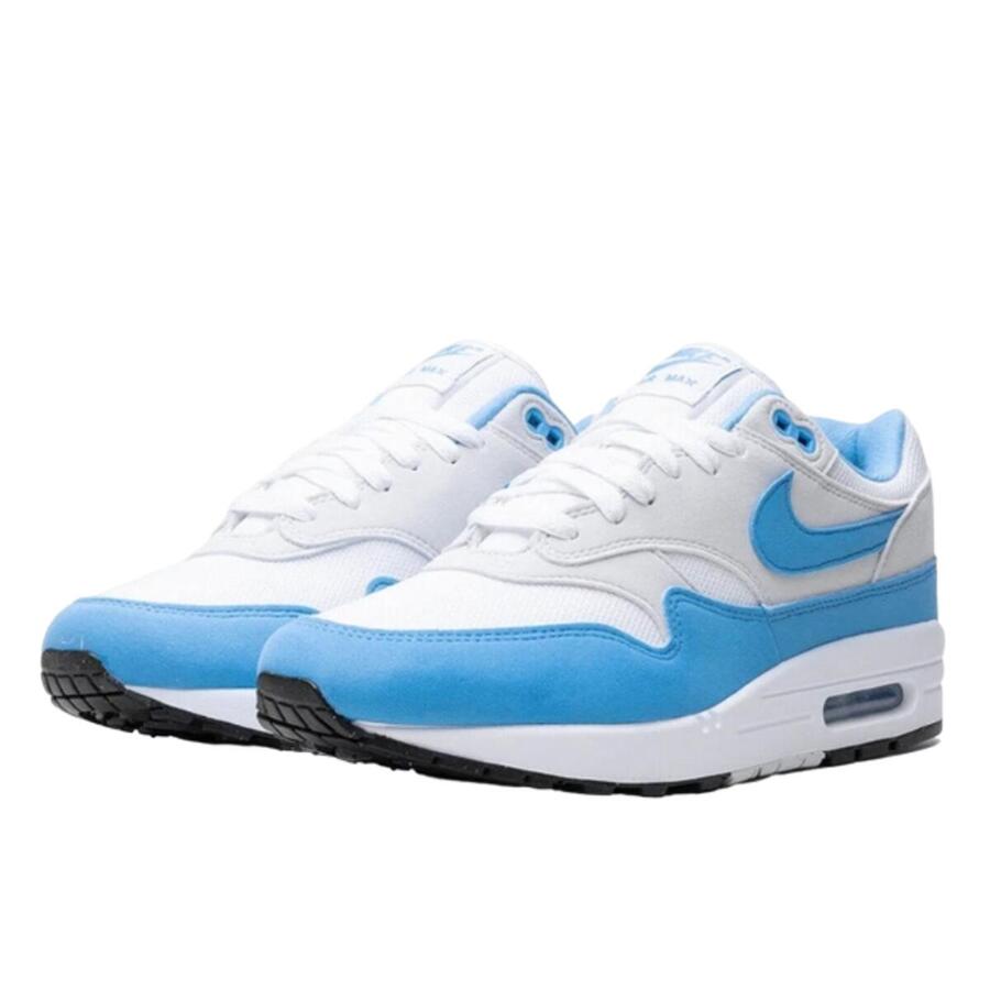 NIKE Кроссовки Air Max 1 White University Blue — фото 2