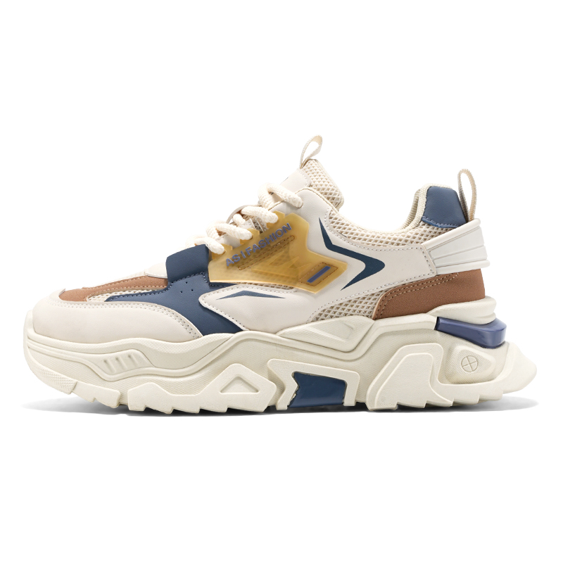 

Низкие массивные кроссовки мужские PNKE, Beige
