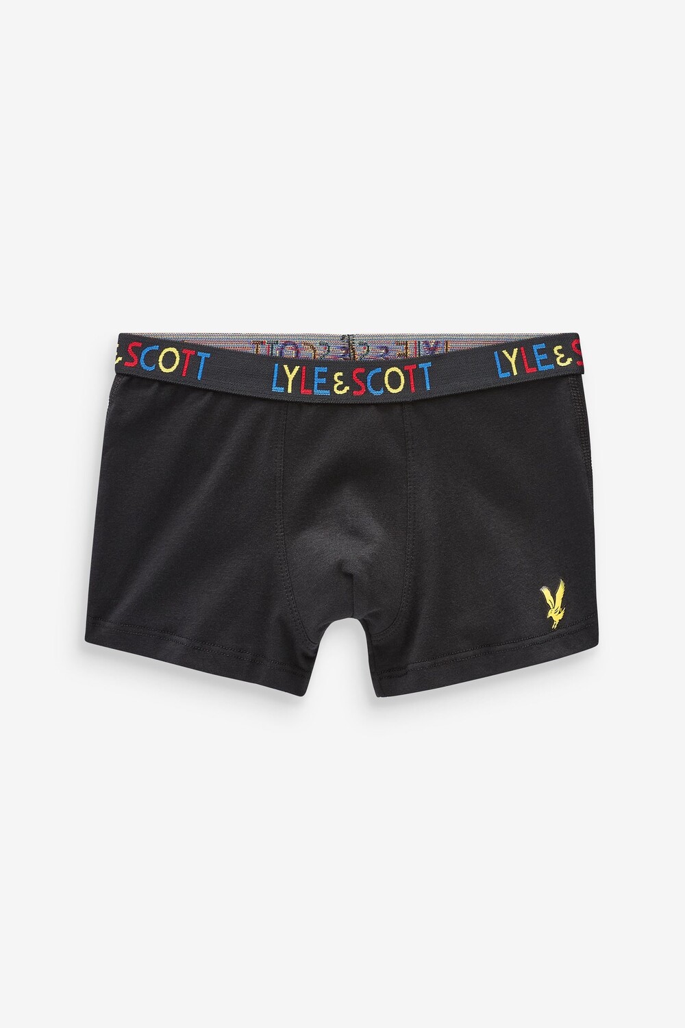 

Нижнее белье Nevan для мальчиков 3 пары боксеров Lyle & Scott, черный