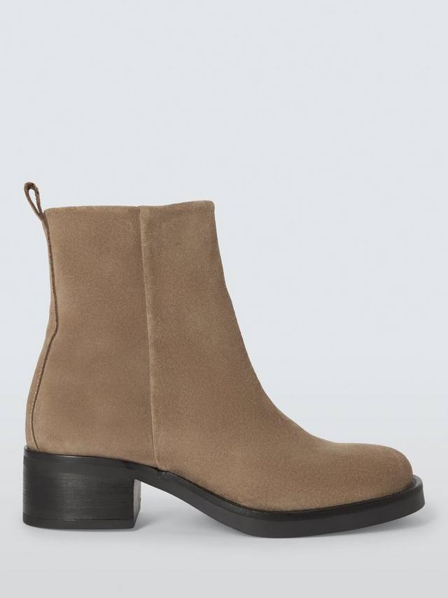 Повседневные ботинки Salcombe Suede до щиколотки John Lewis, Cognac