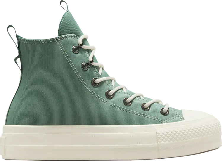 Кроссовки Wmns Chuck Taylor All Star Lift Platform High 'Herby Admiral Elm Green', зеленый