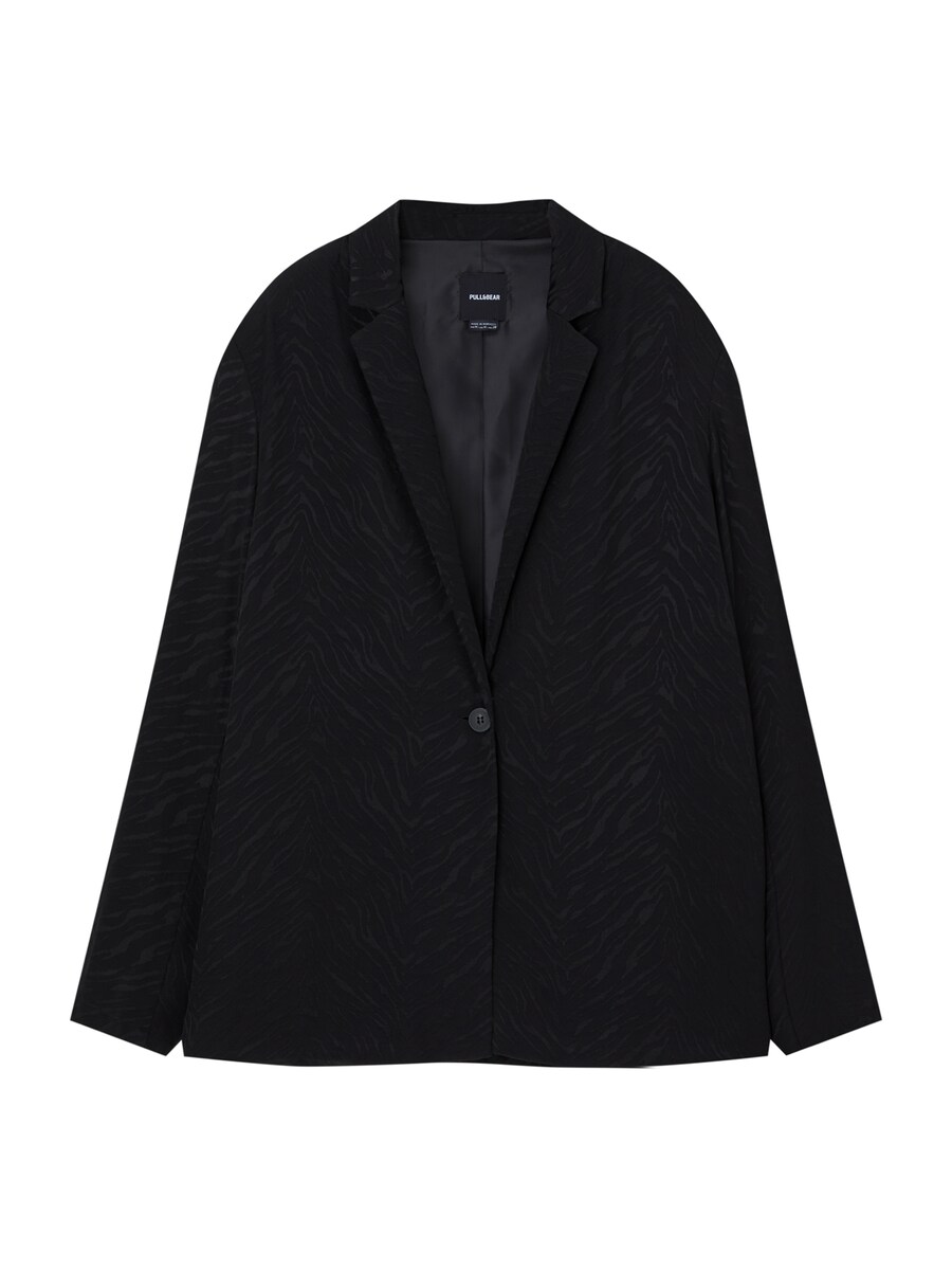 

Классический блейзер Pull&Bear Blazer, черный