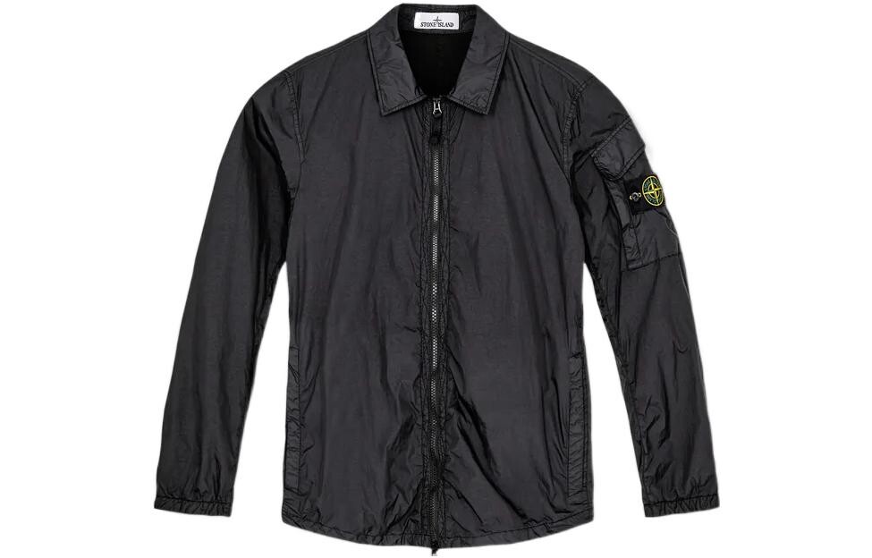 

Мужской пуховик Stone Island, черный