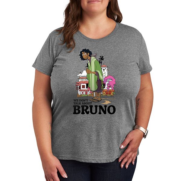 

Футболка с принтом Encanto Bruno Plus Disney, Heather Gray